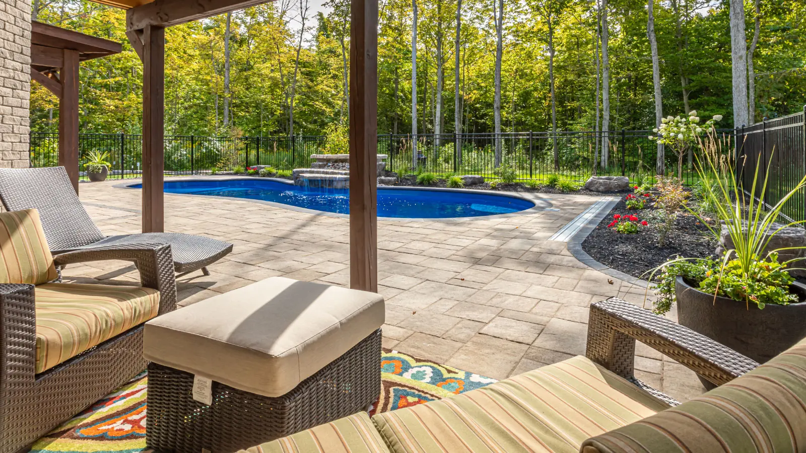 Poolside Relaxation