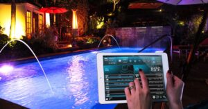 Technology at the Swimming Pool