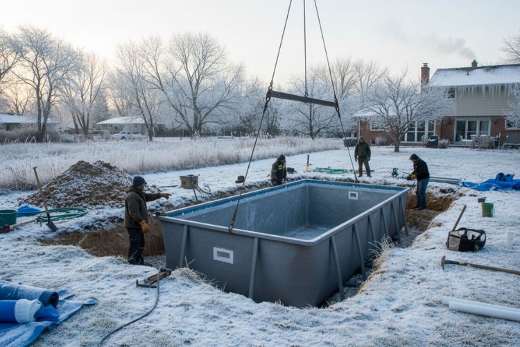 Early Winter Installation