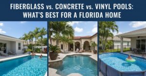 Fiberglass vs Concrete vs Vinyl Pools