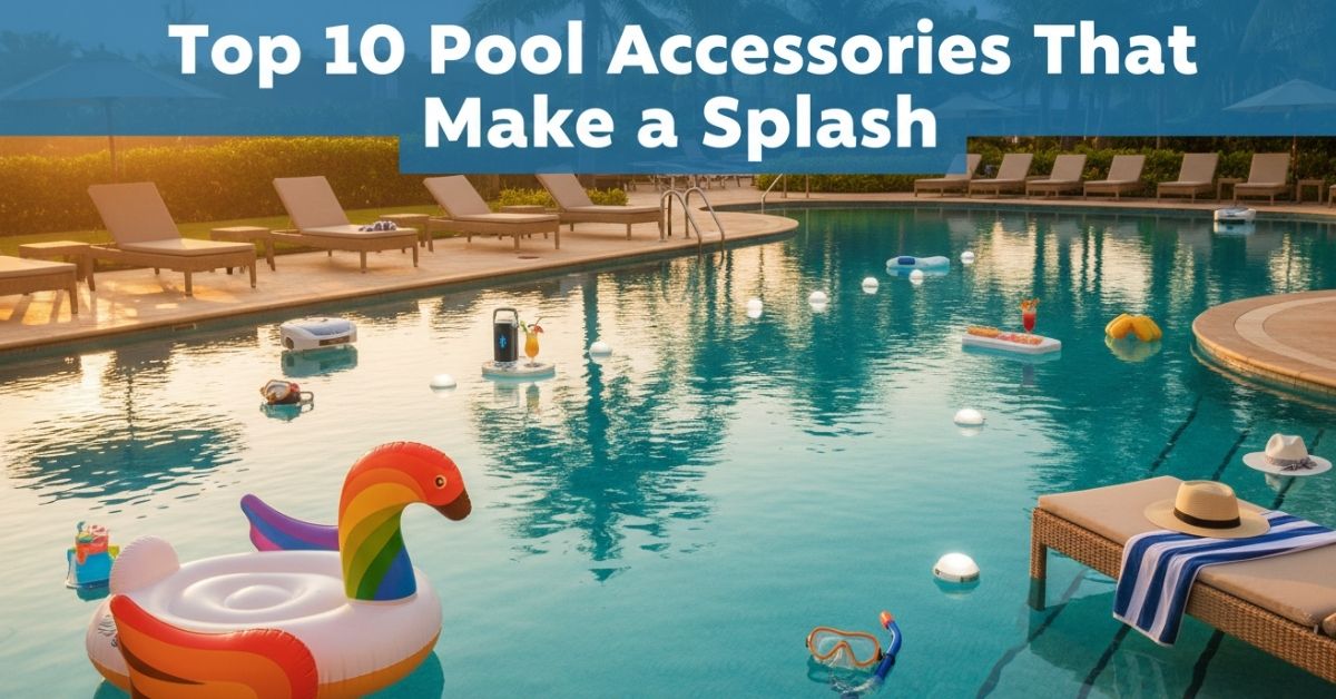 Pool Accessories That Make a Splash