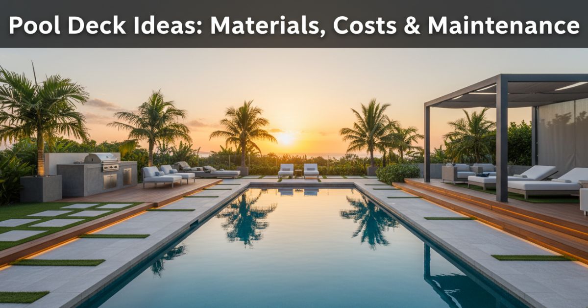 Pool Deck Ideas