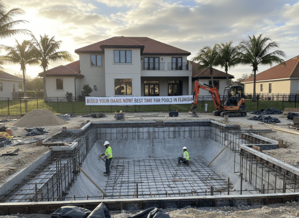 Best Time to Build a Pool in Florida