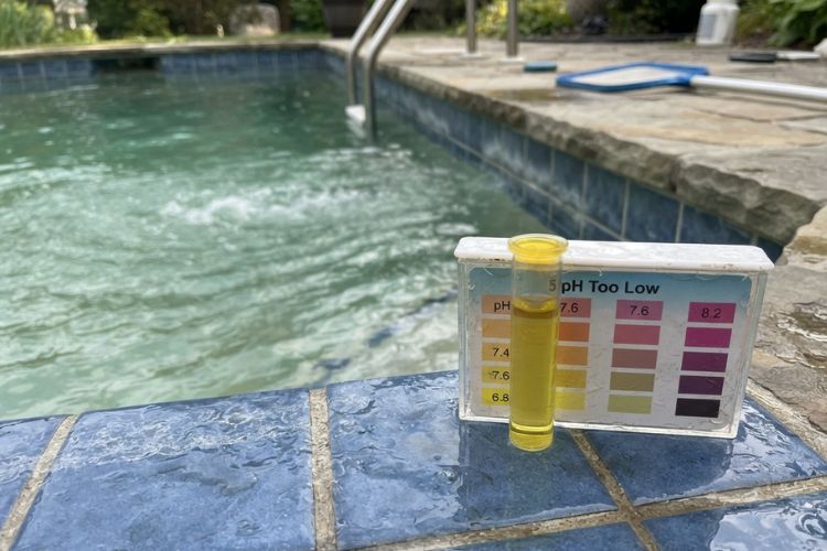 Pool pH Too Low
