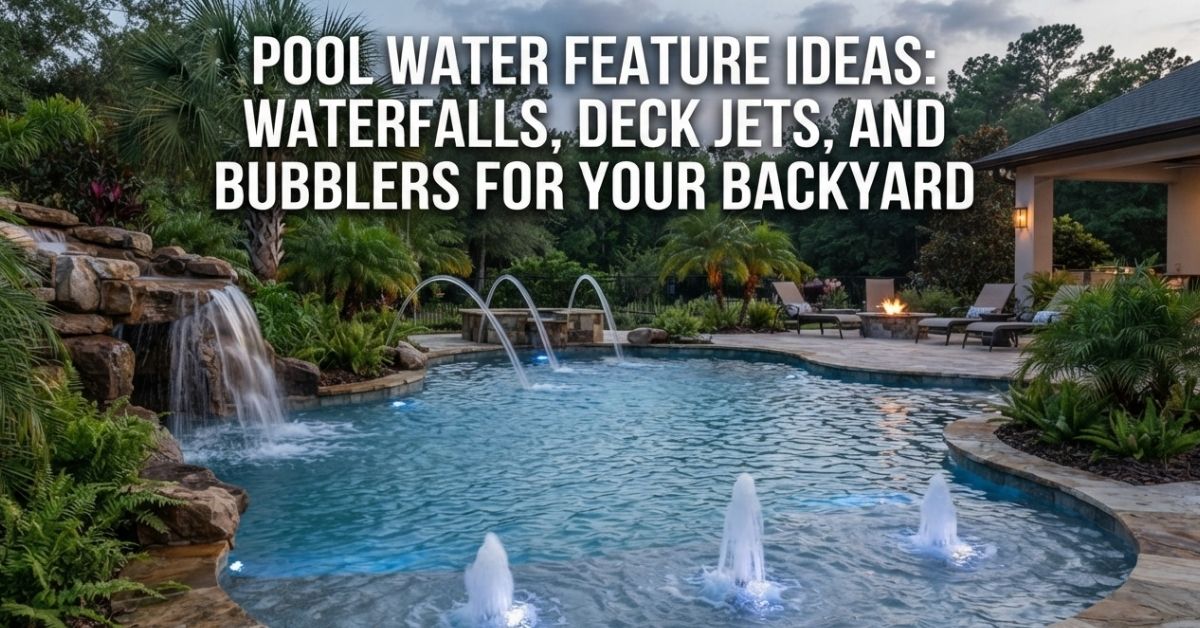 Pool Water Feature Ideas