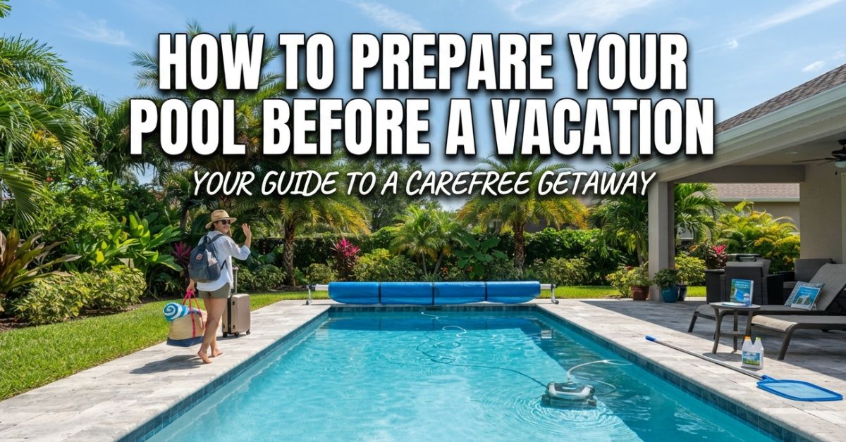 Prepare Your Pool Before a Vacation