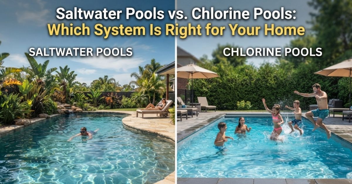 Saltwater Pools vs. Chlorine Pools